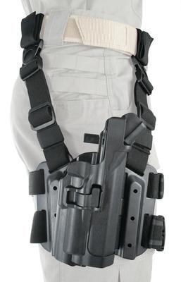 Level 3 Serpa Light Bearing Tactical Holster Right Hand Black For Sig 220/226 With or Without Rail