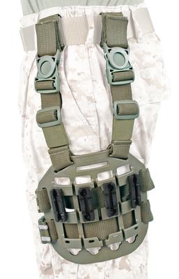 Modular Drop Leg Platform Foliage Green