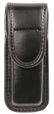 Plain Finish Molded Duty Gear Single Magazine Pouch Double Row Black