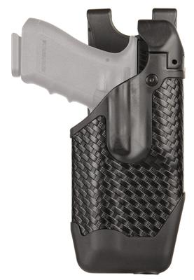 Epoch Level 3 Light Bearing Duty Holster Basketweave Finish Black Right Hand Glock 17/22/31