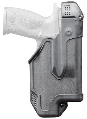 Epoch Level 3 Light Bearing Duty Holster Plain Finish Black Right Hand Glock 17/22/31