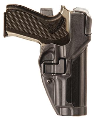 Level 3 Serpa Auto Lock Duty Holster Plain Black Right Hand For S&W 5946