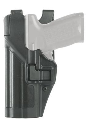 Level 3 Serpa Auto Lock Duty Holster Plain Black Left Hand For Beretta 92/96