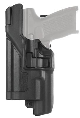 Level 3 Serpa Light Bearing Duty Holster Plain Black Left Hand For Sig 220/225/226 With Or Without Rail