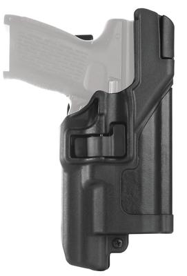 Level 3 Serpa Light Bearing Duty Holster Plain Black Right Hand For H&K P-2000