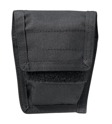 Belt Mounted Double Handcuff Pouch Black
