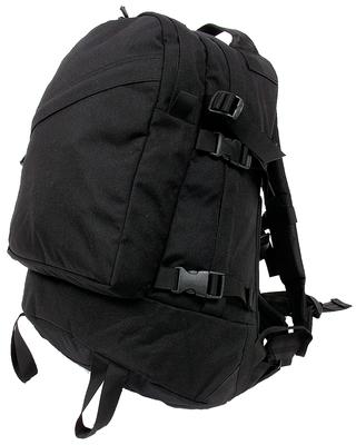 Three-Day Assault Frameless Backpack Nylon Black