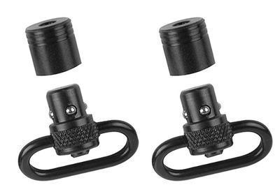 Push Button Detachable Swivel Set 1 Inch Blued