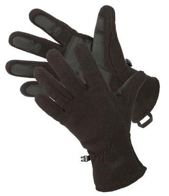 Fleece Tactical Gloves Black Size Small