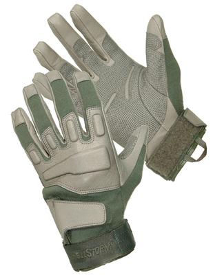 S.O.L.A.G. (Special Operations Light Assault Glove) With Kevlar Light Assault Glove Olive Drab Size Large