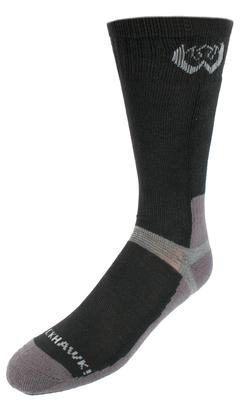 Boot Socks Mid-Calf Lightweight Men's Size 13-16 Black