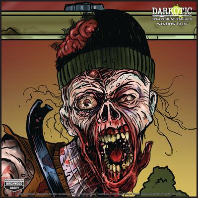 Darkotic Humanoid Adhesive Targets 12 Inch Window Pain 5 Per Package