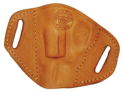 Belt Slide Holster Revolver Small Tan Right Hand