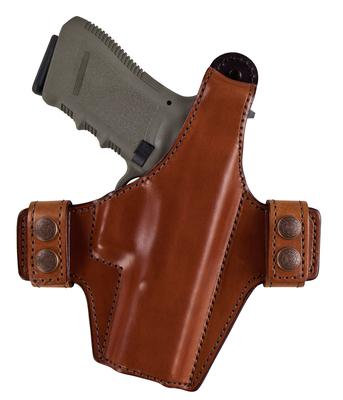 Model 130 Allusion Series Classified Thumb Break Retention Holster Size13C for Smith & Wesson M&P 9mm/.40 4.25 Inches Tan Right Hand