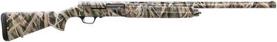 A5 Camo 12 Gauge 3 Inch Chamber 30 Inch Barrel Fiber Optic Front Sight DS Choke Tubes Full Coverage Mossy Oak Shadow Grass Blades Camouflage Finish