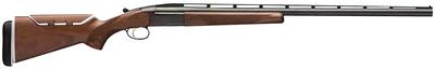 BT-99 Adjustable Butt Plate and Comb 12 Gauge 32 Inch High-Post Ventilated Floating Rib Barrel Satin Blue Finish Extractor Only Adjustable Walnut Stock