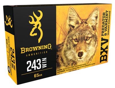 BXV Predator & Varmint .243 Winchester 65 Grain Varmint Expansion