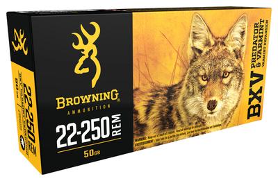 BXV Predator & Varmint .22-250 Remington 50 Grain Varmint Expansion