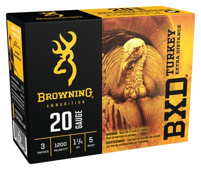 BXD Turkey Extra Distance 20 Gauge 3 Inch 1200 FPS 1.2 Ounce 5 Shot