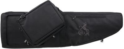 Elite Double Modern Sporting Rifle MSR Case With Range Bag Pocket 43 Inches Black