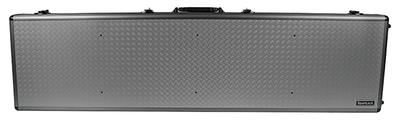 AlumaLock Double Long Gun Case With Wheels Gray
