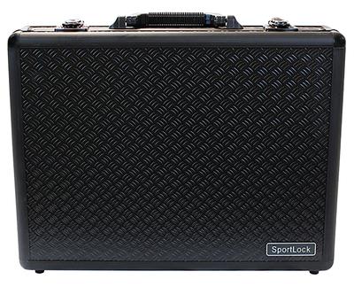 AlumaLock Quad Handgun Case Black