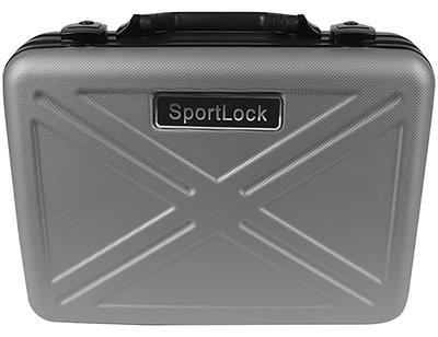 DiamondLock Triple Handgun Case Titanium