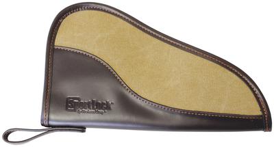 SportLock Leather and Canvas Handgun Case 8 Inch
