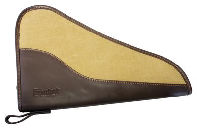 SportLock Leather and Canvas Handgun Case 14 Inch