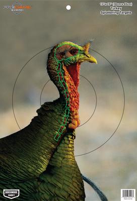 Dirty Bird PreGame Animal Targets Turkey 12x18 Inch 100 Per Package