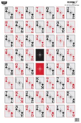 Eze-Scorer 52-Card Shoot-Up 23x35 Inch 100 Per Case