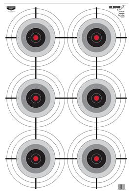Eze-Scorer Multiple Bull's Eyes 23x35 Inch 100 Per Case