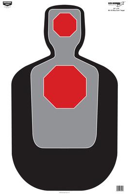 BC-19 Stop Core Eze-Scorer Paper Silhouette Target   23x35 Inch 100 Per Case