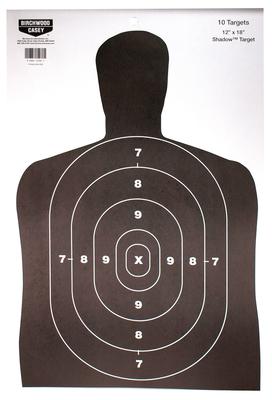Eze-Scorer Shadow Targets BC-27 12x18 Inch 10 Per Package