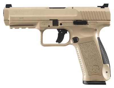 TP9SF 9mm 4.6 Inch Match Grade Barrel Warren Sights Desert Finish 10 Round