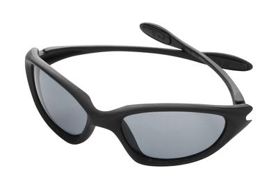 Full Frame Shooting Glasses Black Frame Smoke Lens