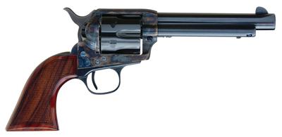Model P Evil Roy SA .357 Magnum 5.5 Inch Polished Blue Barrel One Piece Walnut Grip