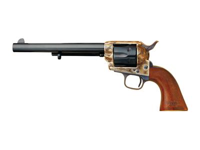 General Custer 7th Cavalry Model .45 Colt 5.5 Inch Barrel Old Model Case Hardened Frame with 7th Cavalry Markings Blue