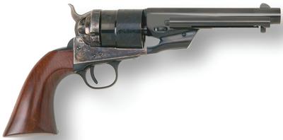 Richards Transition Model .45 Long Colt 5.5 Inch Barrel Standard Blue Finish Walnut Grip