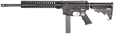 MK4 T 9mm 16.1 Inch Medium Taper Barrel RKM11 KeyMod Hand Guard A2 Pistol Grip and Mil-Spec M4 Butt Stock Black 32 Round