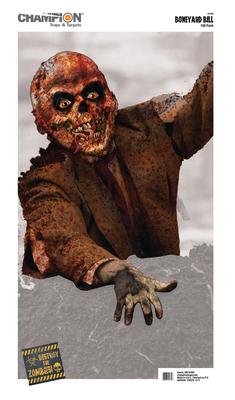 Zombie Poster Targets Bulk Pack 24x45 Inches Boneyard Bill 100 Per Pack
