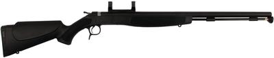 Optima v2 209 Magnum Series .50 Caliber 26 Inch Blue Fluted Barrel Fiber Optic Sights Black Stock