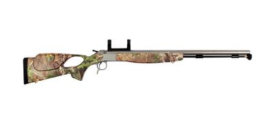 Optima v2 209 Magnum Series .50 Caliber 26 Inch Stainless Steel Fluted Barrel Dead-On Mount Realtree Xtra Green Thumbhole Stock