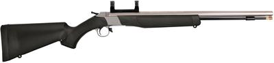 Wolf 209 Magnum .50 Caliber 24 Inch Stainless Steel Barrel DuraSight Dead-On One-Piece Scope Mount Black Stock