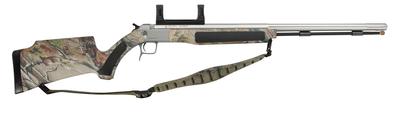 Accura V2 Muzzleloader .50 Caliber 27 Inch Fluted Stainless Steel Barrel Ambidextrous Composite Thumbhole Stock Realtree APG Camouflage Finish Integral Scope Mount