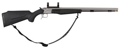 Accura MR .50 Caliber 25 Inch Fluted Stainless Steel Barrel One Piece Dead-On Mount Black Compossite Stock