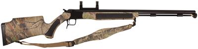 Accura V2 Muzzleloader .50 Caliber 27 Inch Fluted Stainless Steel Barrel Nitride Finish Ambidextrous Composite Stock Realtree APG HD Camouflage Finish Integral DuraSight Dead-On Scope Mount