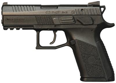 CZ P-07 Compact .40 S&W 3.8 Inch Barrel Black Finish Fixed Sights Polymer Frame 12 Round