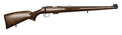 CZ 455 FS .17 HMR 20.7 Inch Barrel Blue Finish Walnut Mannlicher Stock 5 Round