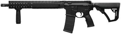DDM4 v9 Carbine 5.56mm NATO 16 Inch Lightweight Chrome Moly Vanadium Barrel Telescoping Stock Black 30 Round